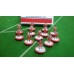 Subbuteo Andrew Table Soccer Olympiacos 1984-1985 on Lightweight bases